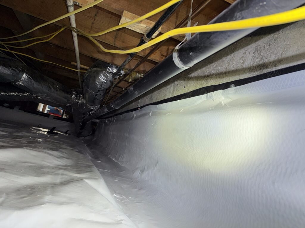 Efficient attic insulation to improve energy efficiency and reduce heating and cooling costs.